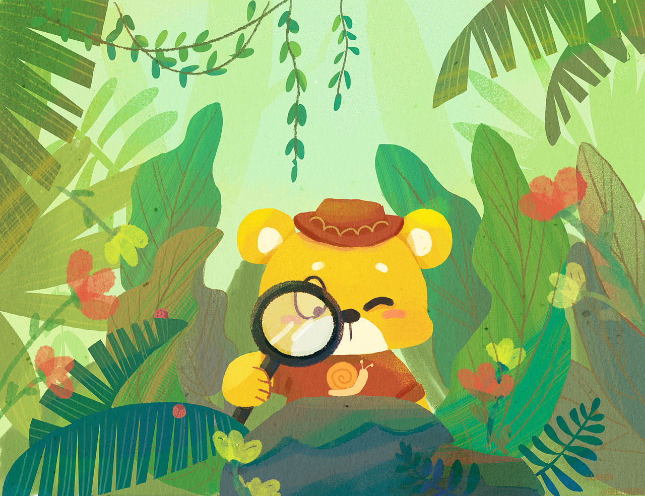 小动物拟人室外小场景合集