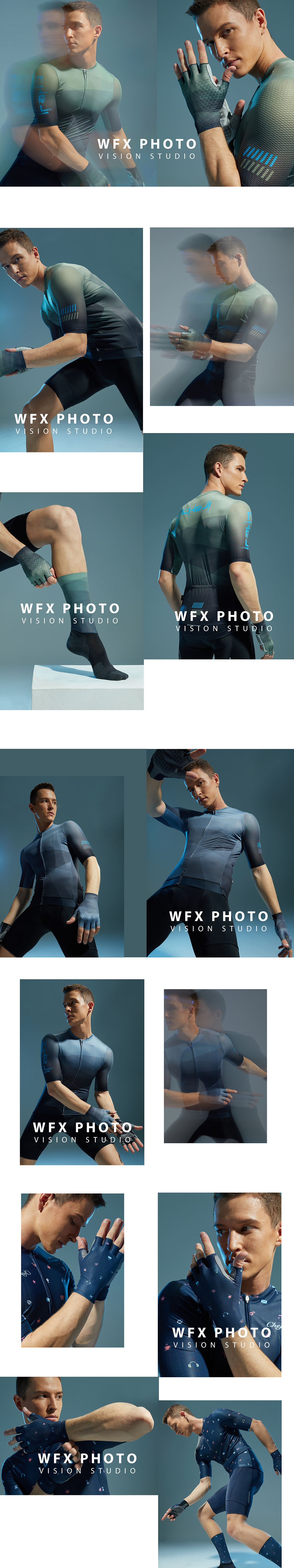 电商服装摄影 |男士运动骑行服服装 |跨境服装拍摄