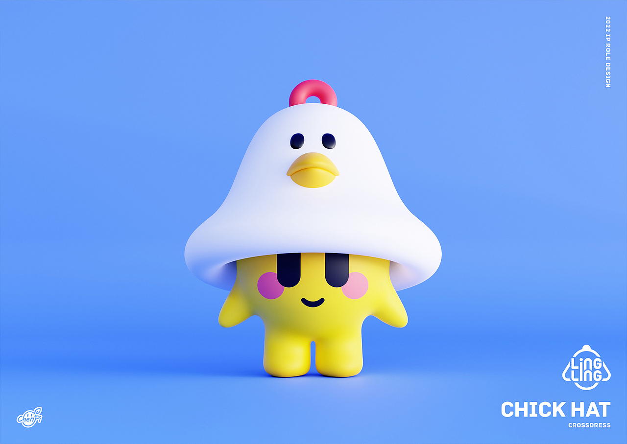 LINGLING | IP形象设计（图ZMzAzODE0MDY0） - IP形象 - 站酷设计师陈皮_ChenPi原创素材 - 站酷ZCOOL