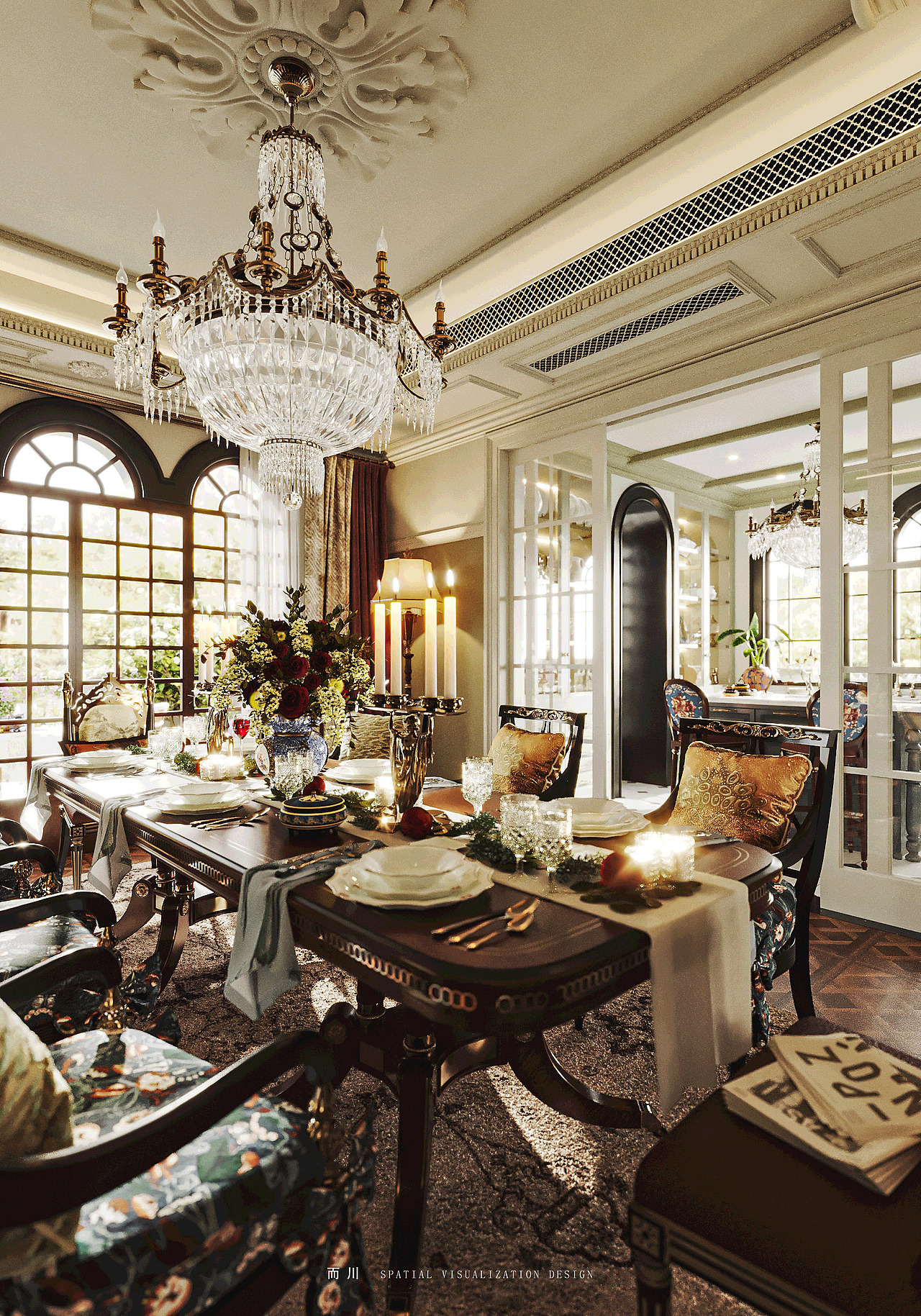 美式复古（贰） 丨 而川视觉（图ZMzM2NjgyNjEy） - 家装设计 - 站酷设计师而川视觉原创素材 - 站酷ZCOOL