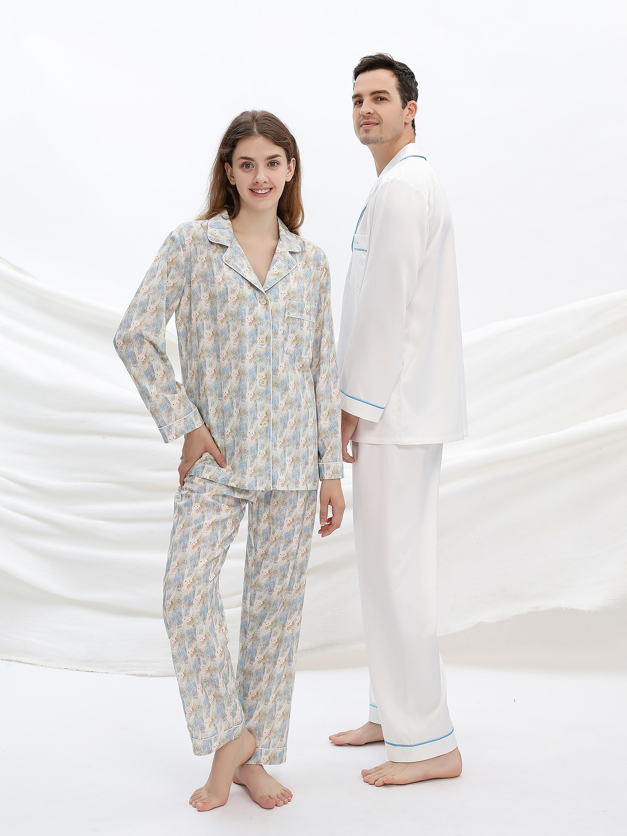 情侣合拍/睡衣/家居服/家纺/模特/电商摄影/电商视频