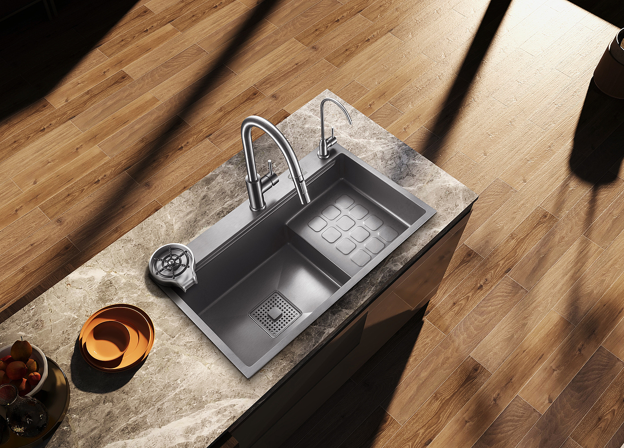 水槽实物融合三维场景（图ZMzY3MDMzMDMy） - 产品摄影 - 站酷设计师Dylan涛原创素材 - 站酷ZCOOL