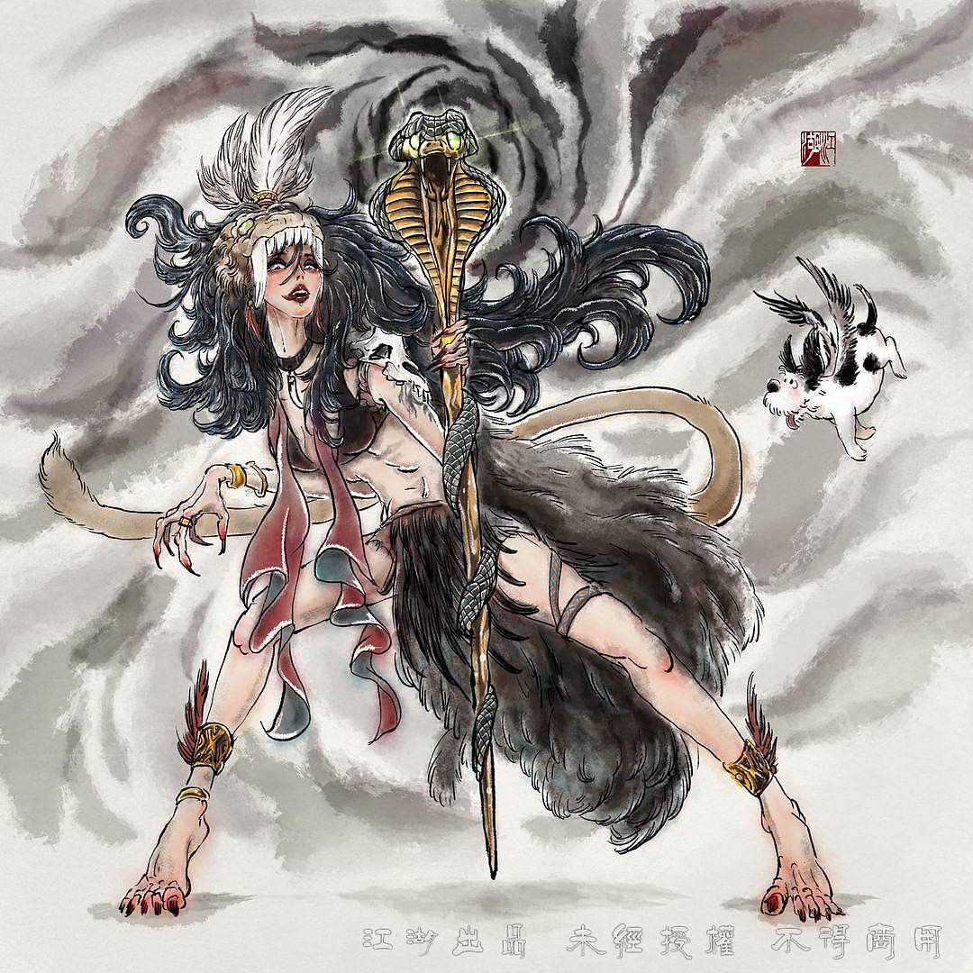 《丁丁山海游记》10（图ZMzA4MTA3Nzcy） - 绘本 - 站酷设计师画师江湖原创素材 - 站酷ZCOOL