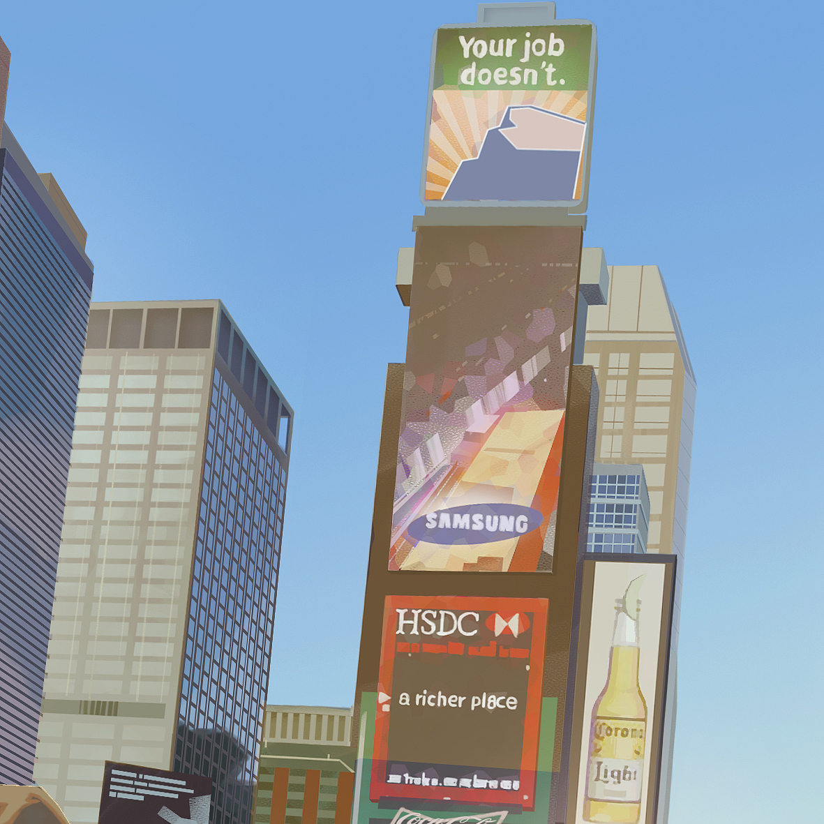 Dating in New York~来自纽约的爱意~Leon and Ada~（图ZMzU0MjA0NDU2） - 商业插画 - 站酷设计师枇琵杷琶酱原创素材 - 站酷ZCOOL