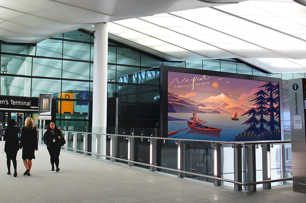 好像作为旅游推广海报也还不赖....(期待官方来pick)