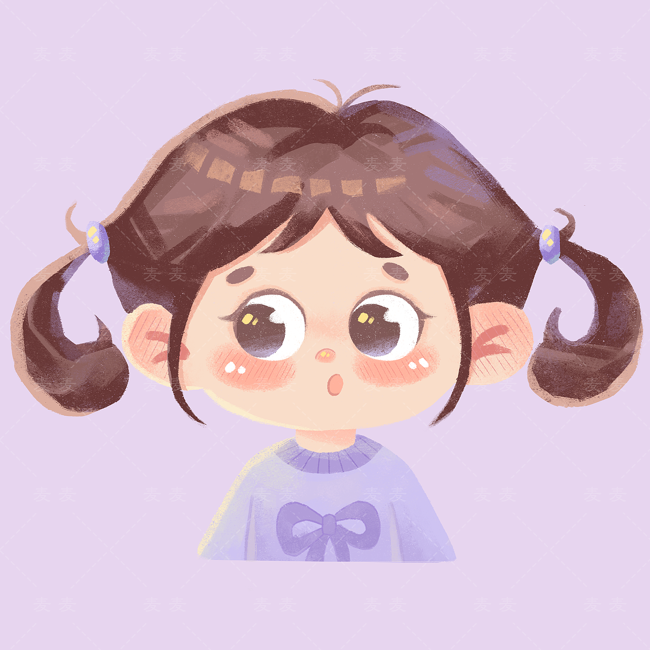 卡通人物头像（图ZMzM3MzE5MDE2） - 创作习作 - 站酷设计师麦麦RuiY原创素材 - 站酷ZCOOL