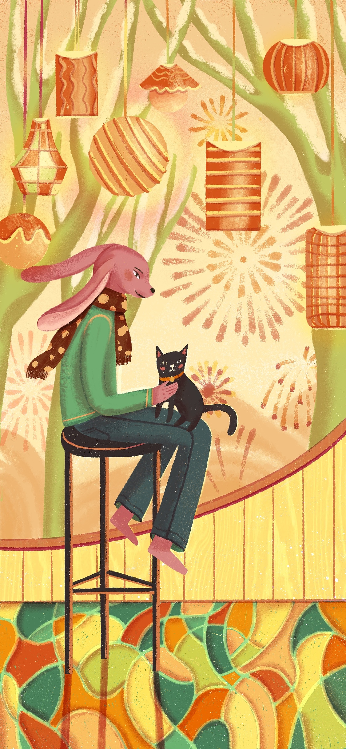 喜酒 2022插画作品合集（图ZMzMyMzU2NjI0） - 商业插画 - 站酷设计师喜酒XJ原创素材 - 站酷ZCOOL