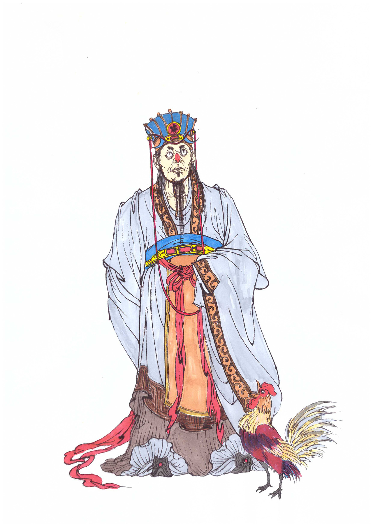 《西游记》二十八星宿西方白虎之昴日鸡