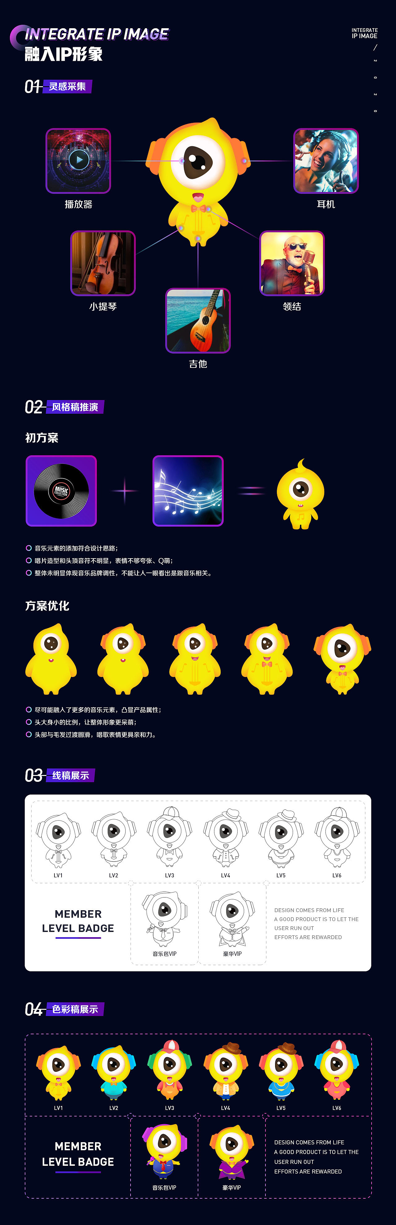 音乐等级徽章设计