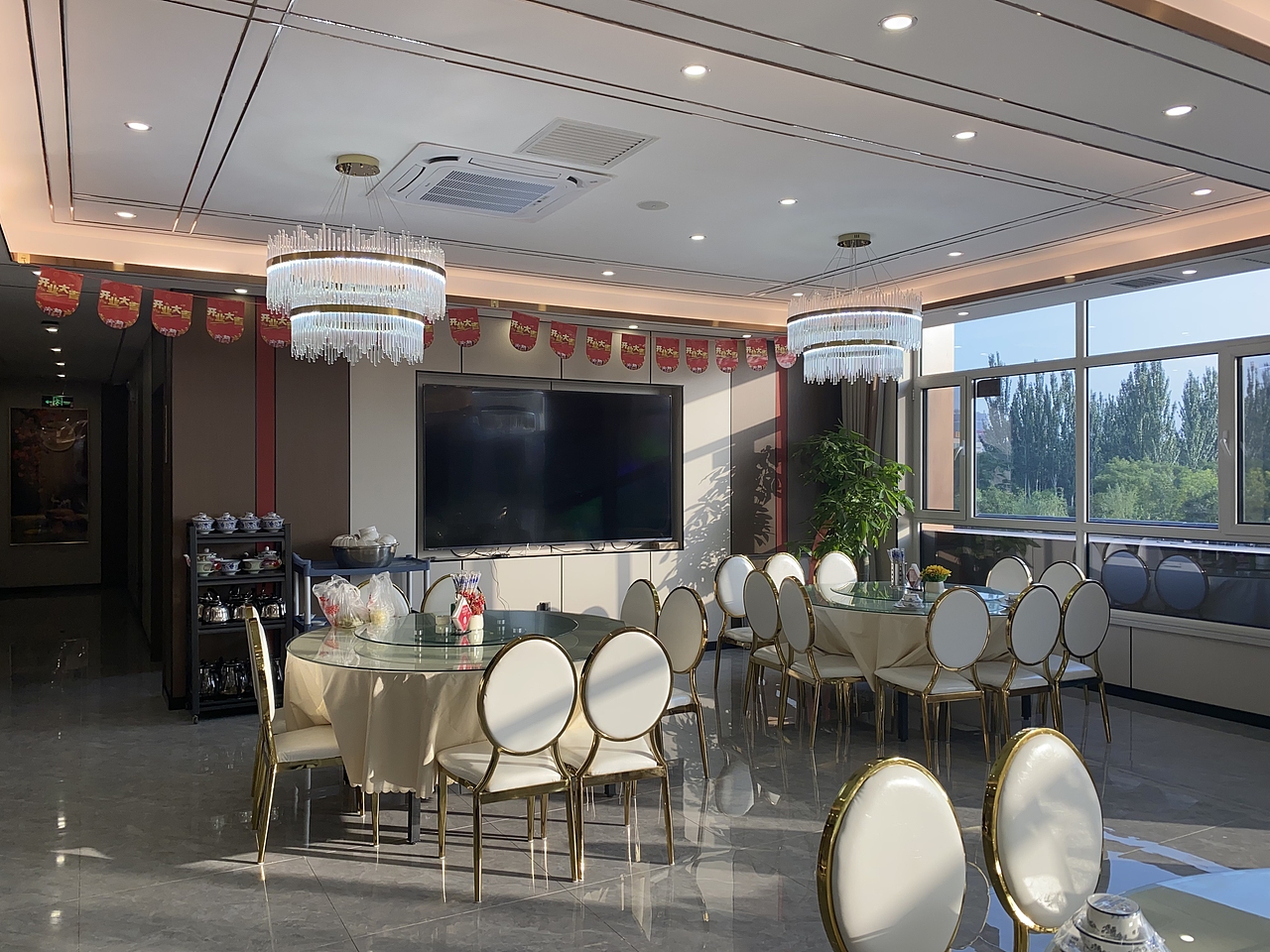 银川装修公司|银川中餐厅装修设计实景图