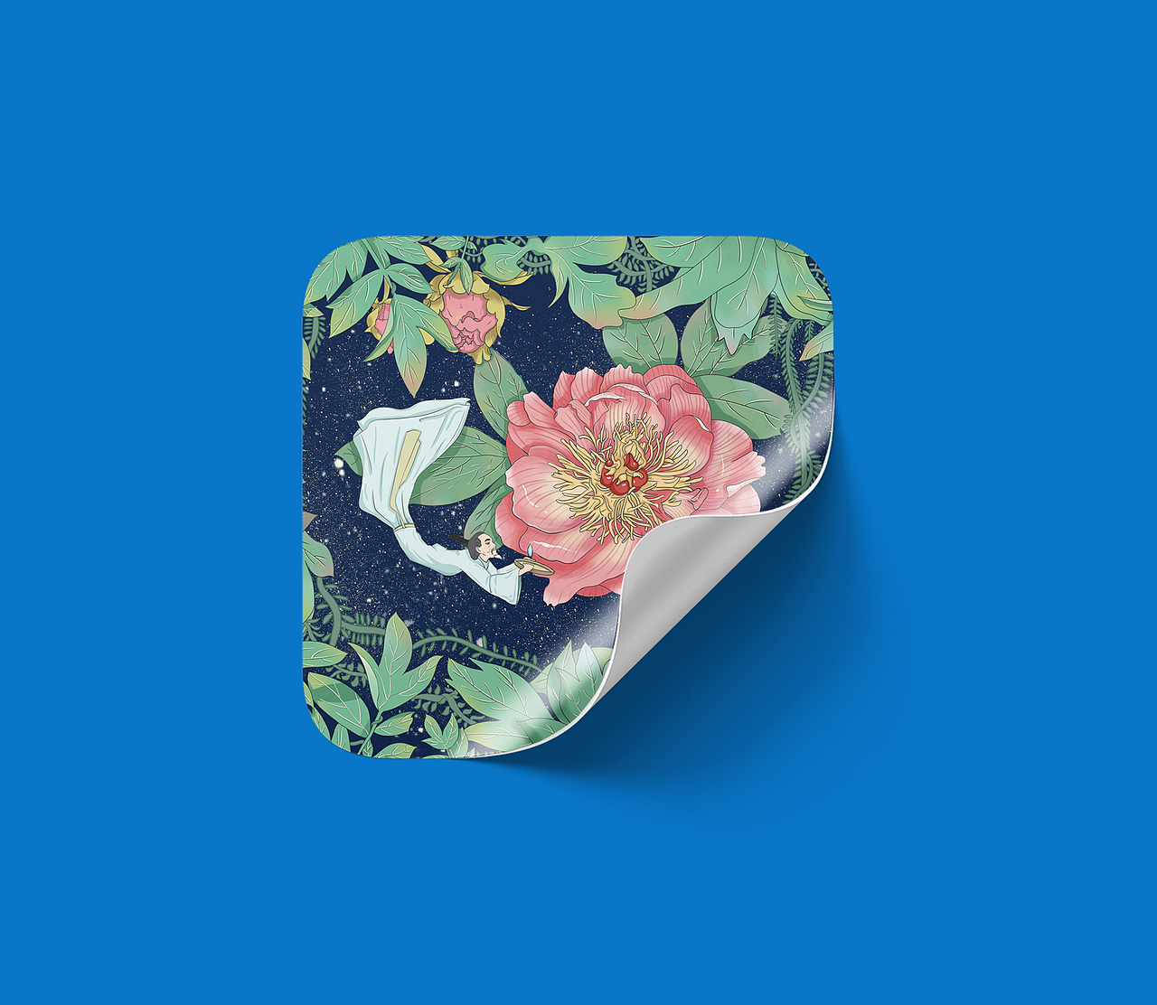 《毕业设计·景上牡丹》 ——梦回丹景（图ZMzQzMzcxMjUy） - 绘本 - 站酷设计师小红意原创素材 - 站酷ZCOOL