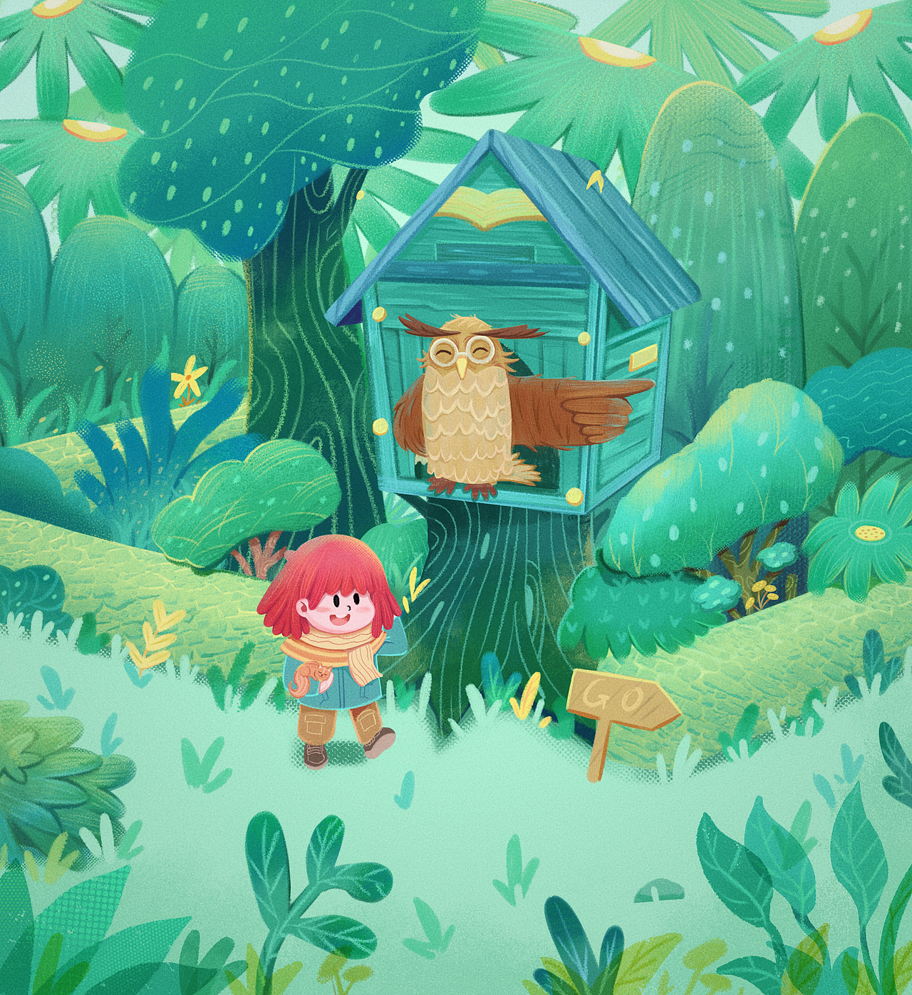 2022个人插画年度总结（图ZMzI4MjI0OTQ0） - 儿童插画 - 站酷设计师朱小骞art原创素材 - 站酷ZCOOL