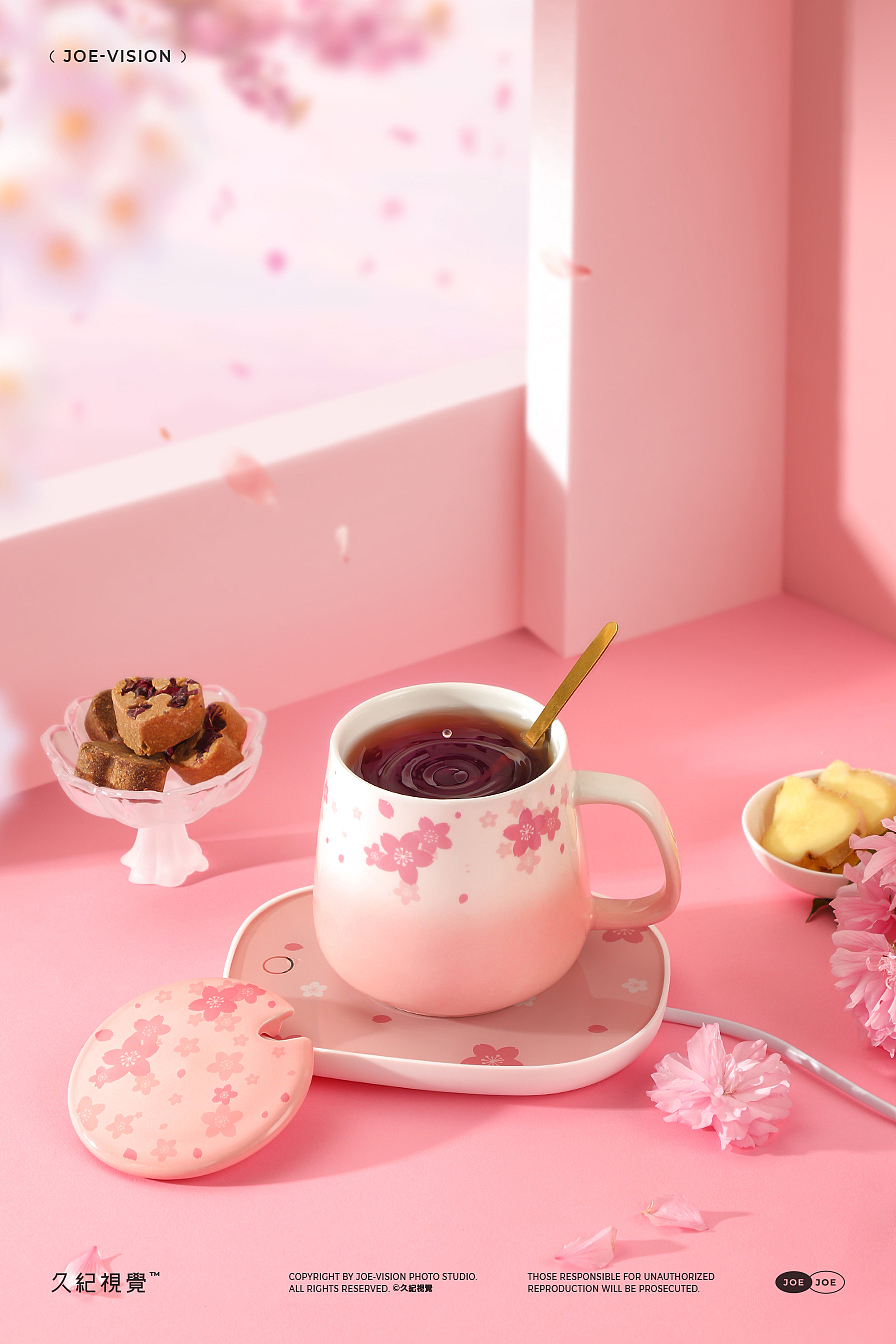 红糖姜茶『樱花意境｜情侣礼盒』X JOE VISION（图ZMzM4MzIzMzM2） - 产品摄影 - 站酷设计师南京久纪视觉摄影原创素材 - 站酷ZCOOL