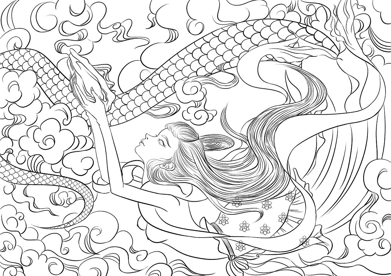 神话故事《女娲补天》（图ZMzAzNzQ0OTg4） - 商业插画 - 站酷设计师鱼头泡饭饭原创素材 - 站酷ZCOOL