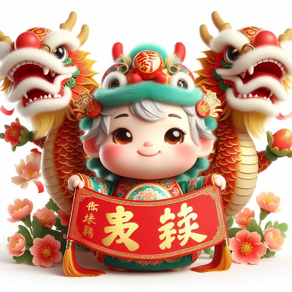 迎接龙年,换个龙气头像,发挥龙年好运!🐉🌟