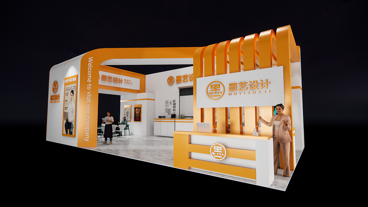 展厅-临摹（图ZMzQzNzI5NDA4） - 场景 - 站酷设计师墨艺GD原创素材 - 站酷ZCOOL