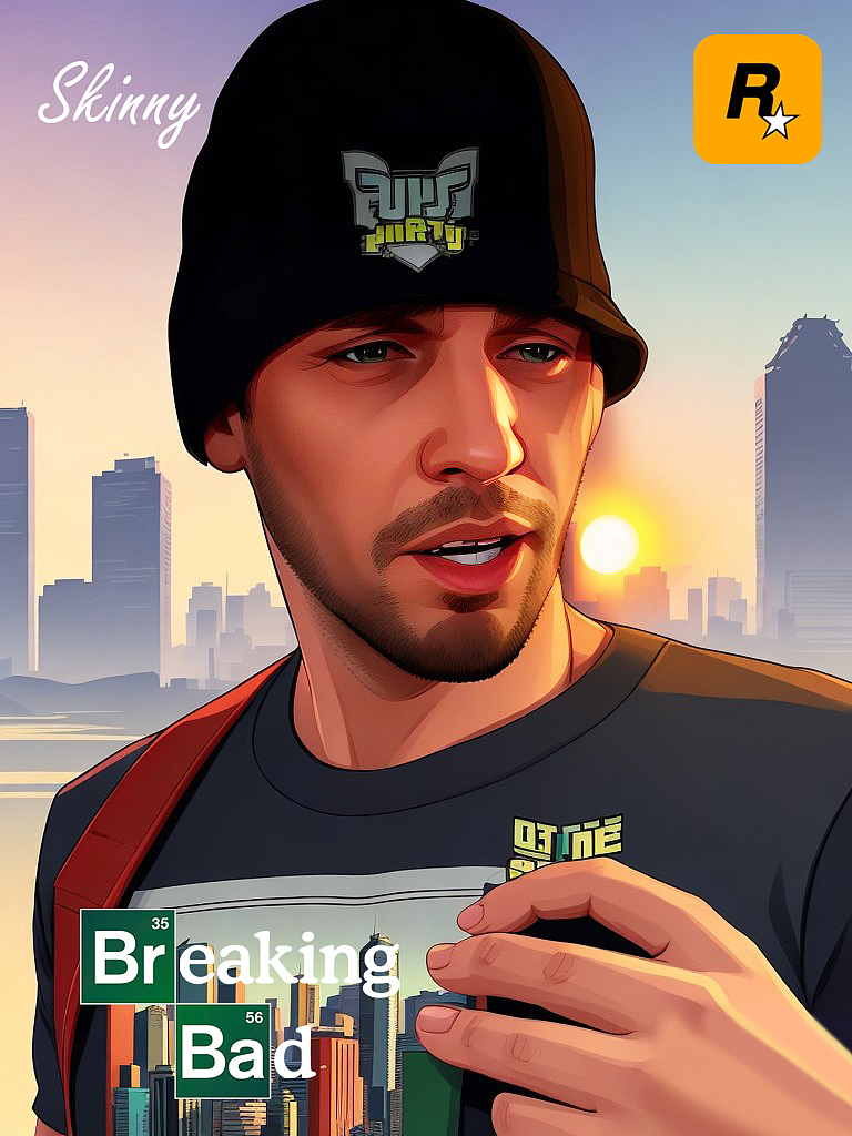 GTA版《絕命毒師》人物群像（圖ZMzU0MDQ4NjEy） - 藝術(shù)插畫 - 站酷設(shè)計師零度暗物質(zhì)原創(chuàng)素材 - 站酷ZCOOL