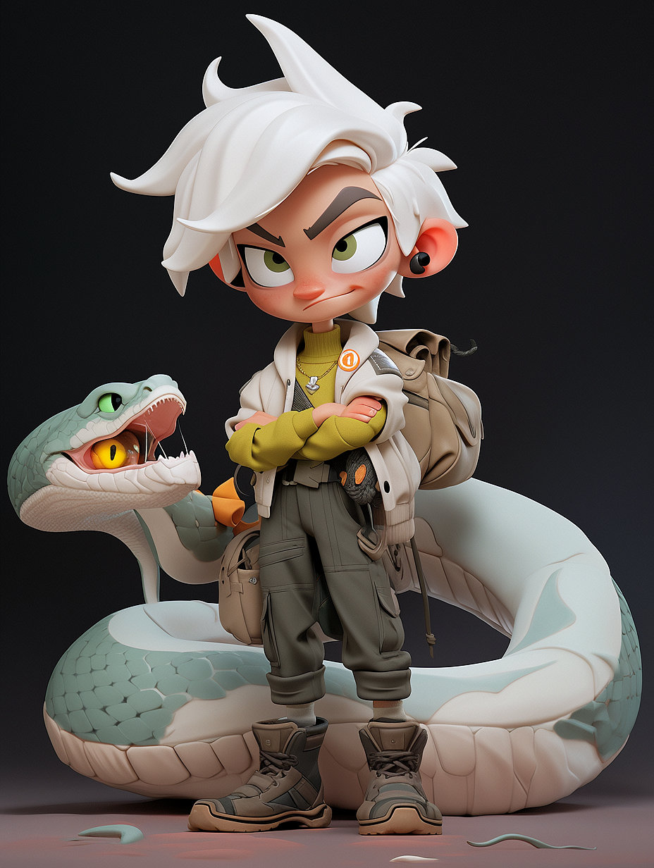 圈儿磊《盲盒造物》3D角色篇