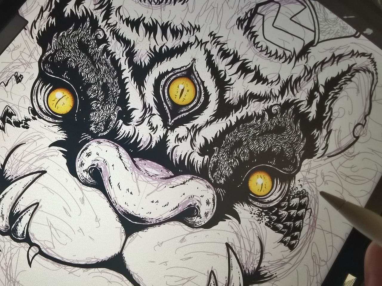 2023.12.22毣柞山海-西山经-图标-兽首（图ZMzU4MTM5MDE2） - 创作习作 - 站酷设计师毣余1980原创素材 - 站酷ZCOOL