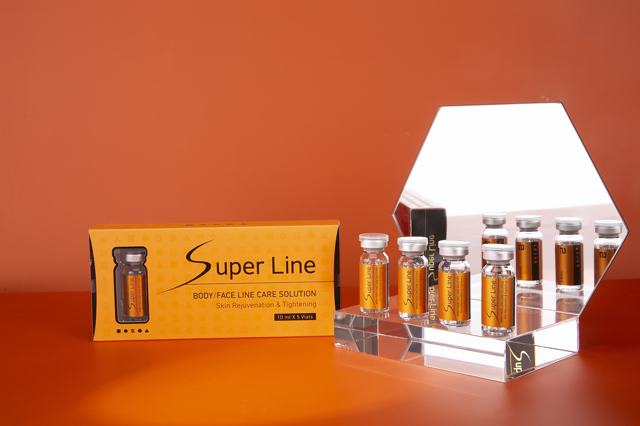 super Line 瘦身剂产品拍摄