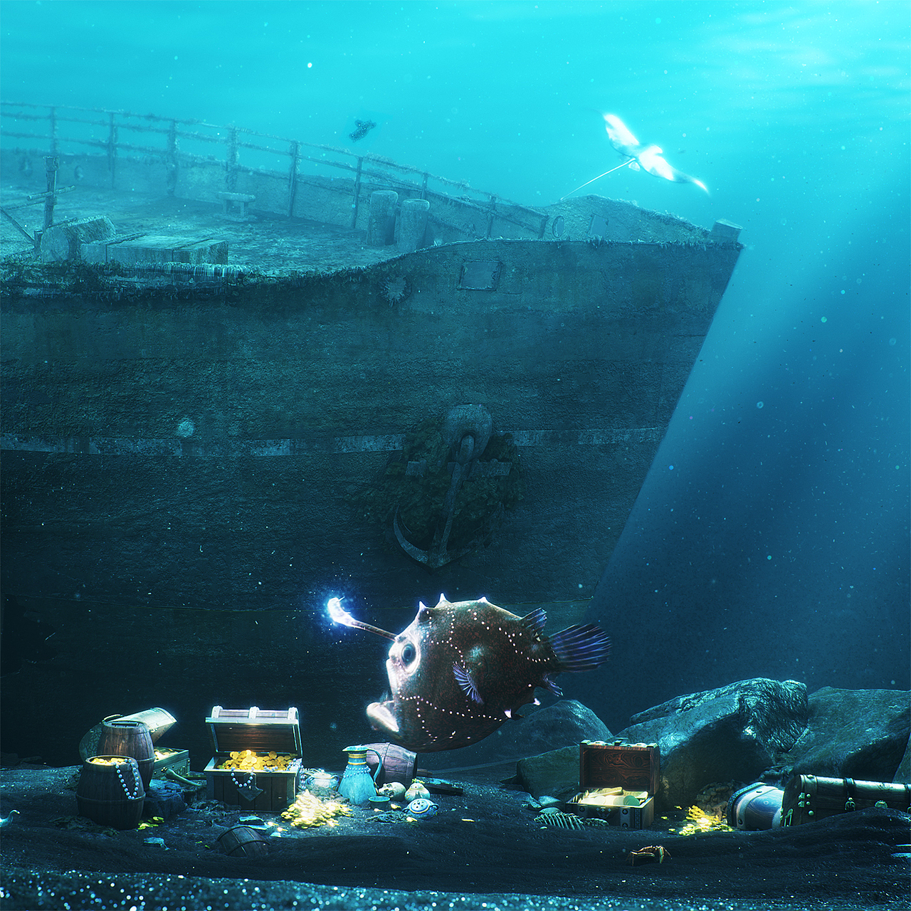 深海的空地 丨 IMMERSIVE EXHIBITION（图ZMzU1NDc2NzIw） - 其他影视 - 站酷设计师第三旋臂SWIVEL原创素材 - 站酷ZCOOL