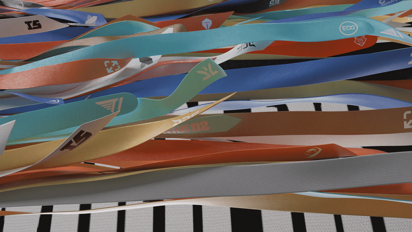 C4D2023布料效果-LOLs12旗帜飘扬（图ZMzI0MDI0NzEy） - 场景 - 站酷设计师鲲化而为鸟原创素材 - 站酷ZCOOL