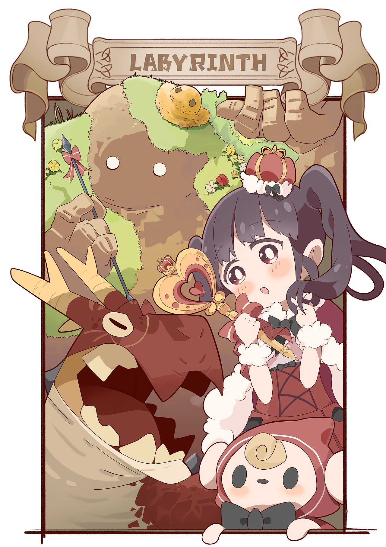 发现了魔法师的共同弱点（图ZMzY5MzgwMzI4） - 商业插画 - 站酷设计师有着春天的咸鱼原创素材 - 站酷ZCOOL
