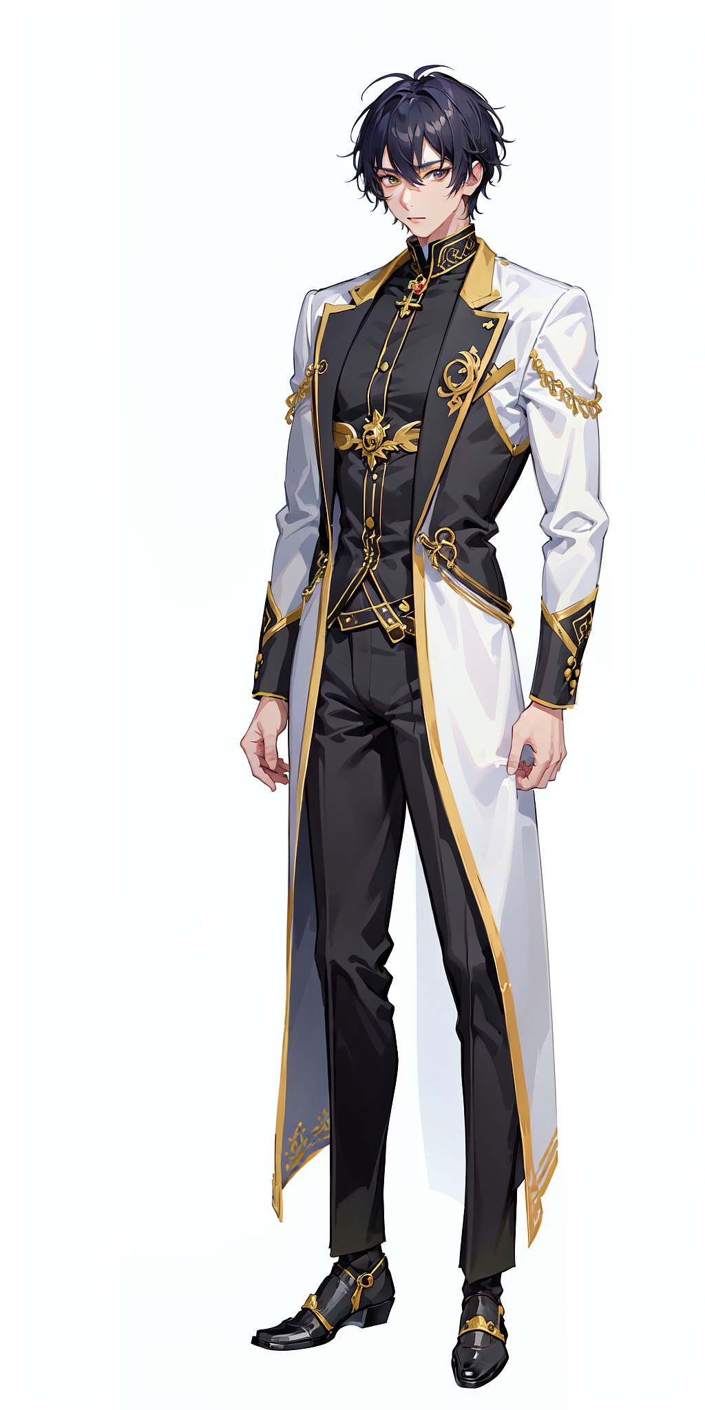 游戏人物帅哥立绘人物男