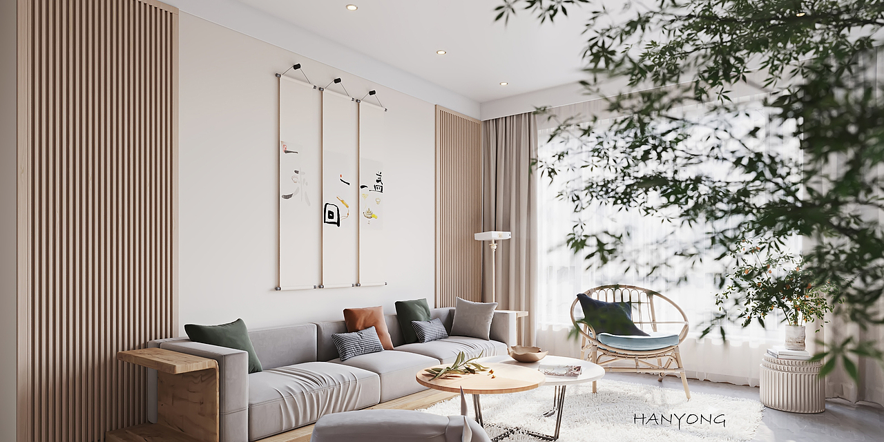 去年的作品 · 轻日式风格（图ZMzE3OTIxMTY4） - 家装设计 - 站酷设计师胖娃兒原创素材 - 站酷ZCOOL