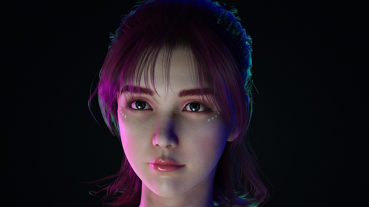 数字虚拟人作品（菜菜）（图ZMzU2MTY3NTY0） - 动画/影视 - 站酷设计师yun菜菜原创素材 - 站酷ZCOOL