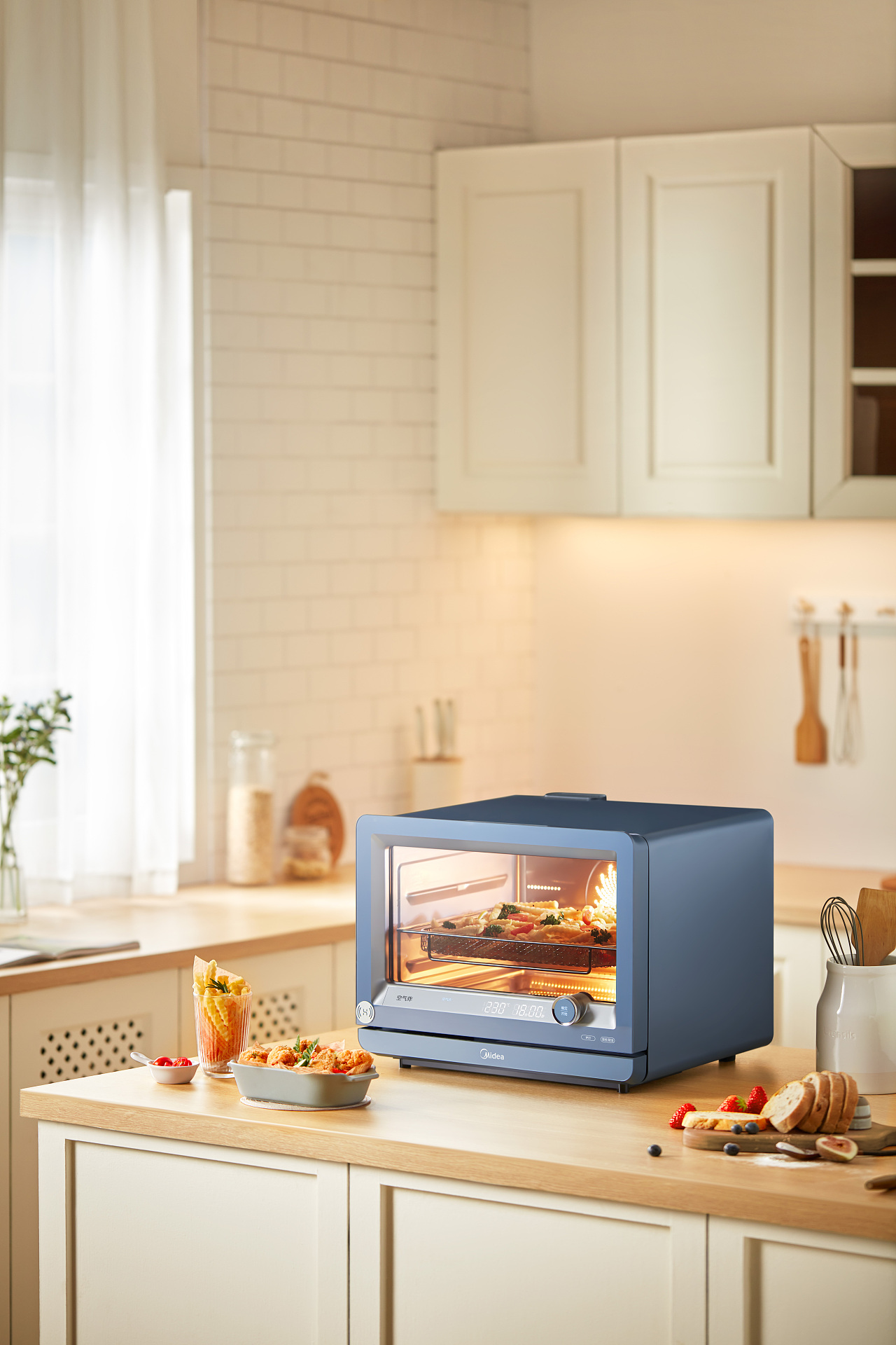 电器摄影 | 美的 S5 Fry蒸烤箱海报拍摄 | CYC