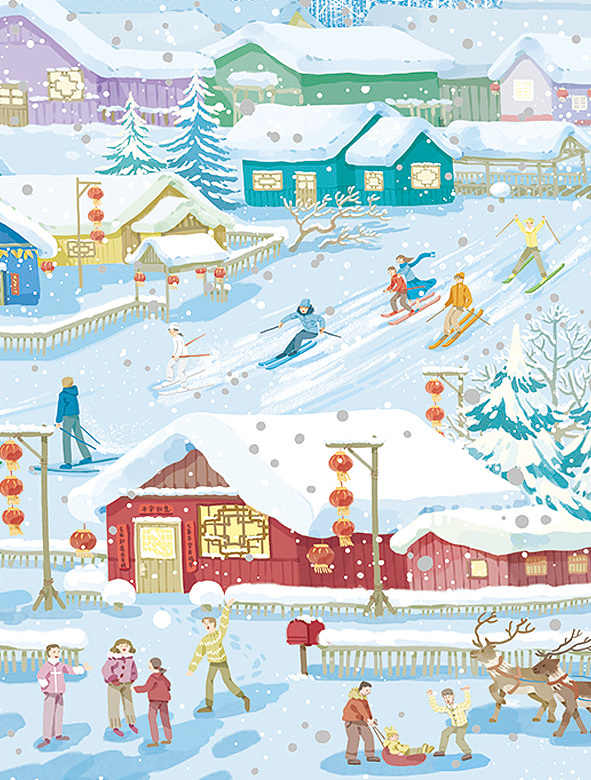 插画拼图|银色物语（图ZMzUzMjUzNzcy） - 商业插画 - 站酷设计师初桦w原创素材 - 站酷ZCOOL