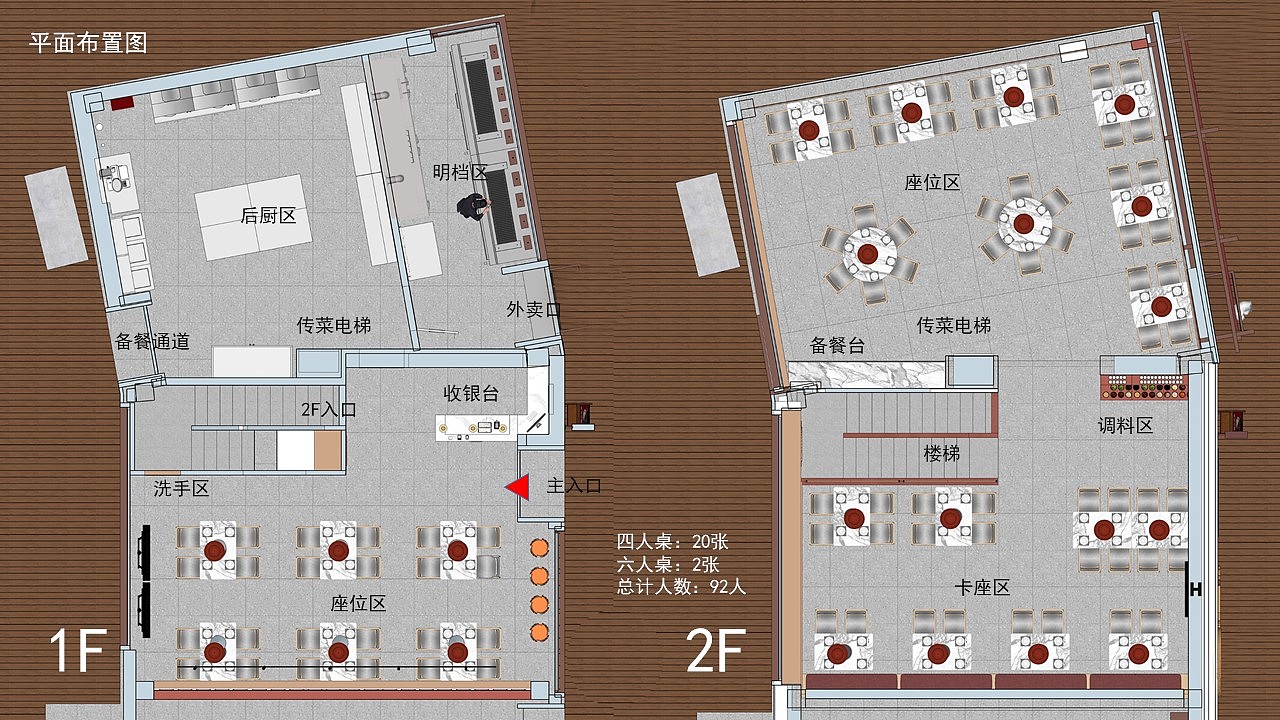 火锅&烧烤店——餐饮空间设计（图ZMzQ4NTczMjcy） - 建筑设计 - 站酷设计师小孙同学原创素材 - 站酷ZCOOL
