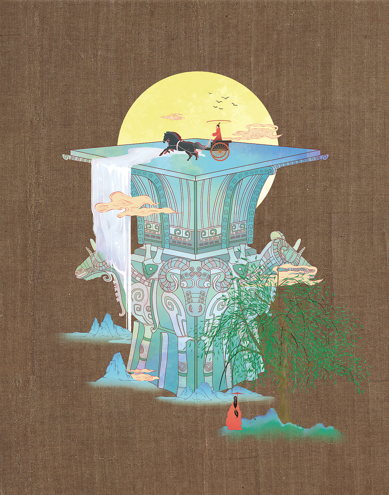 花晨月夕——中秋礼盒（图ZMzIyMjQ4NTky） - 包装 - 站酷设计师设计匙原创素材 - 站酷ZCOOL