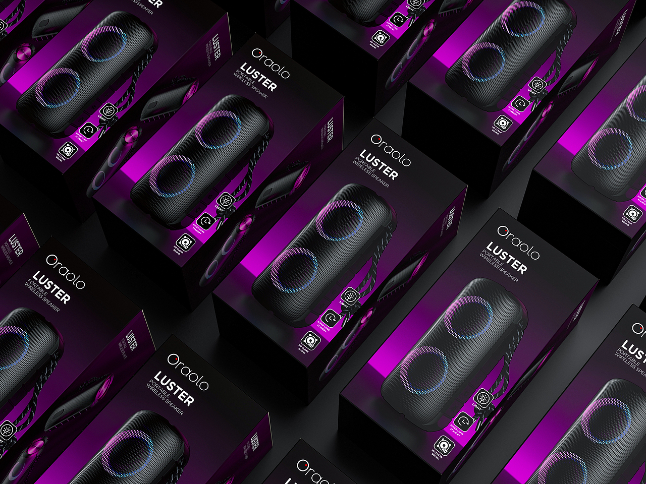 蓝牙音响包装设计