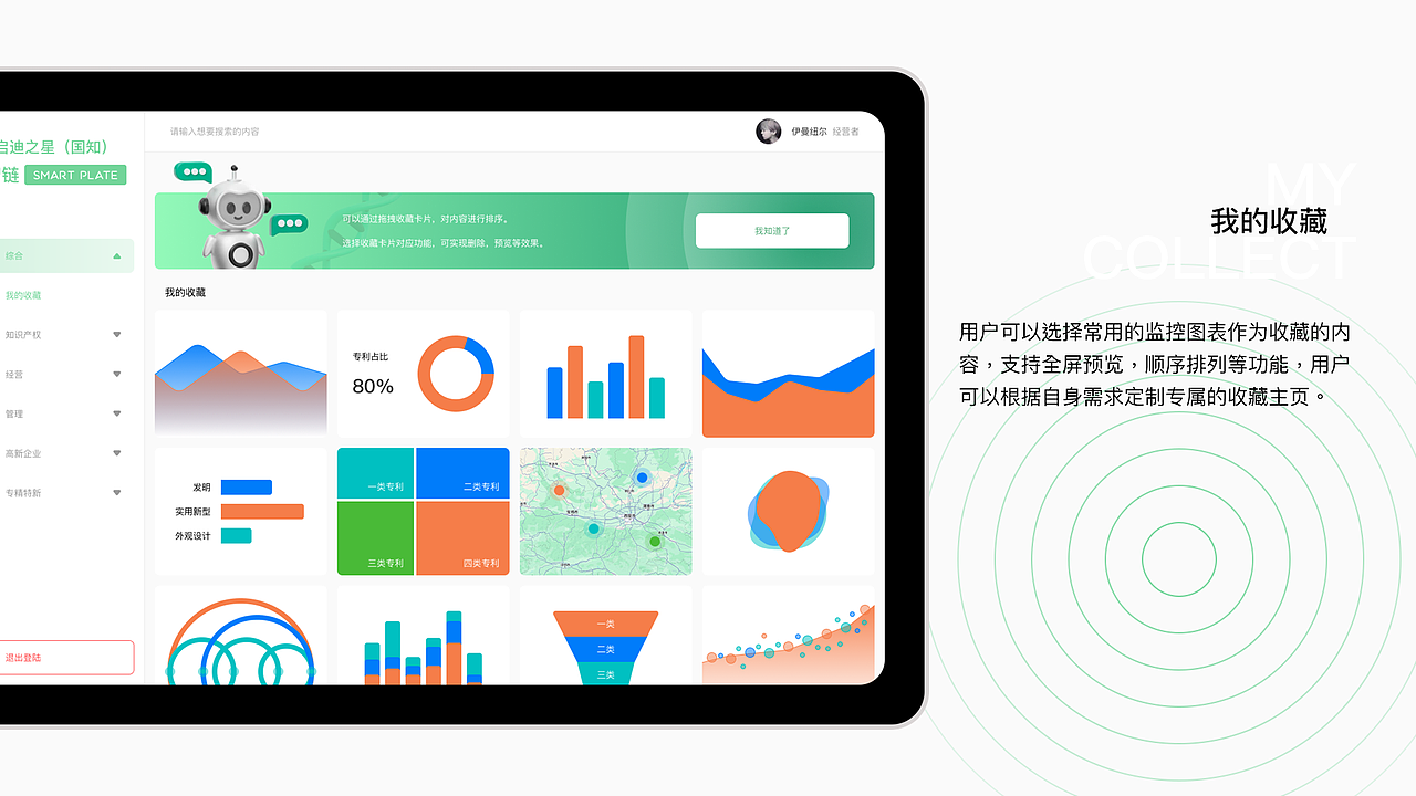 SMART PLATE专利管理系统｜后端管理系统UI设计