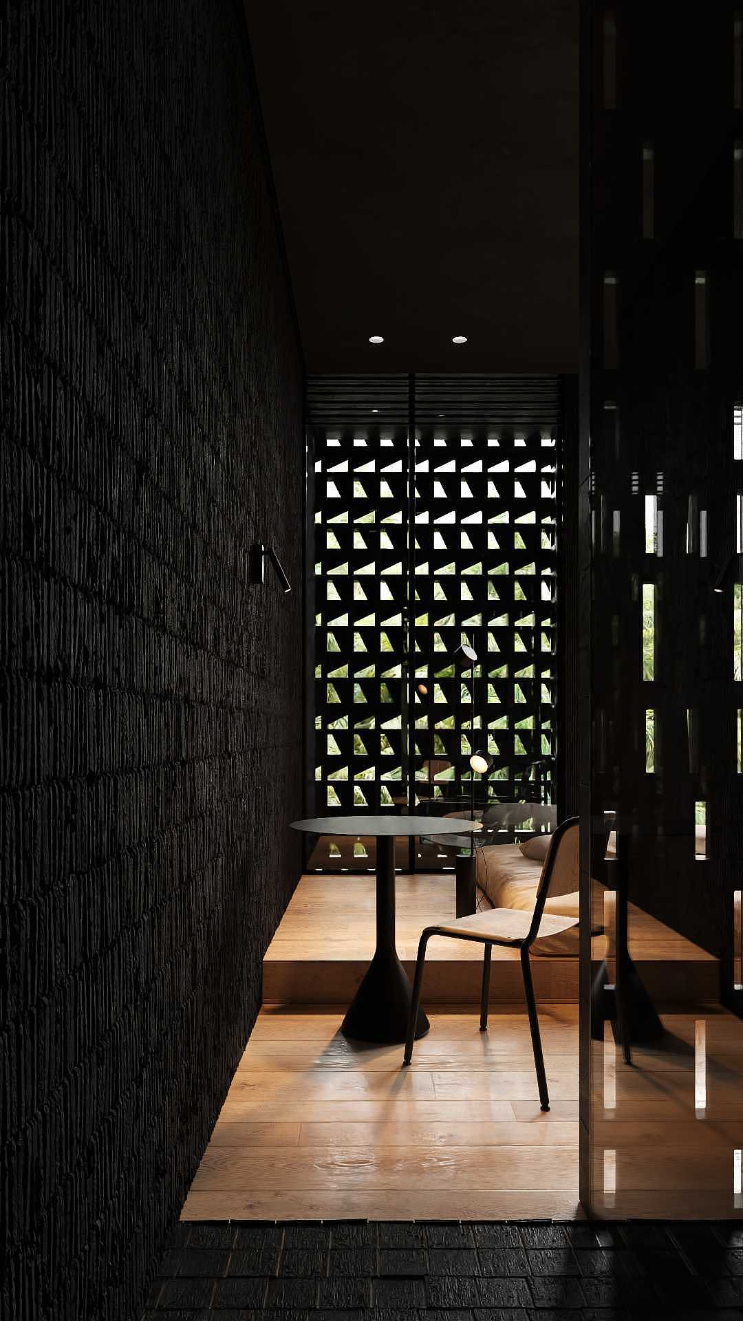 黑色森林——現代極簡別墅案例