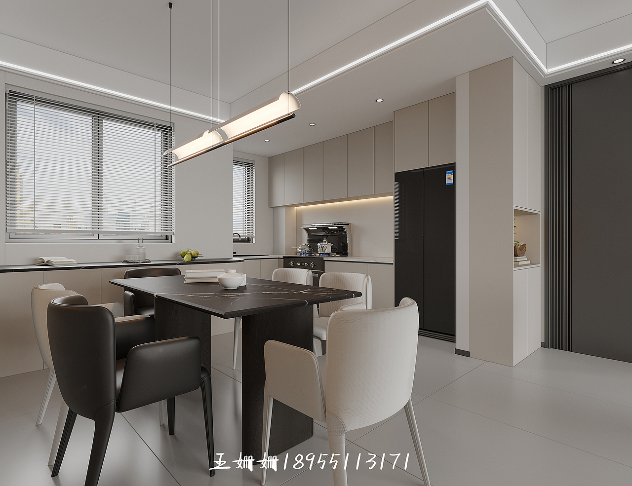 私宅设计：极简黑白，静谧纯粹