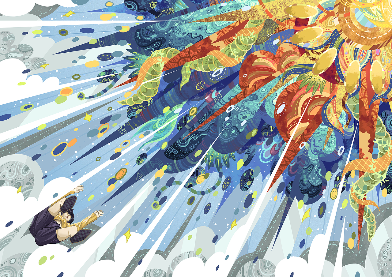 狂欢（图ZMzM0MDMxMjM2） - 商业插画 - 站酷设计师炸毛的毛芼原创素材 - 站酷ZCOOL