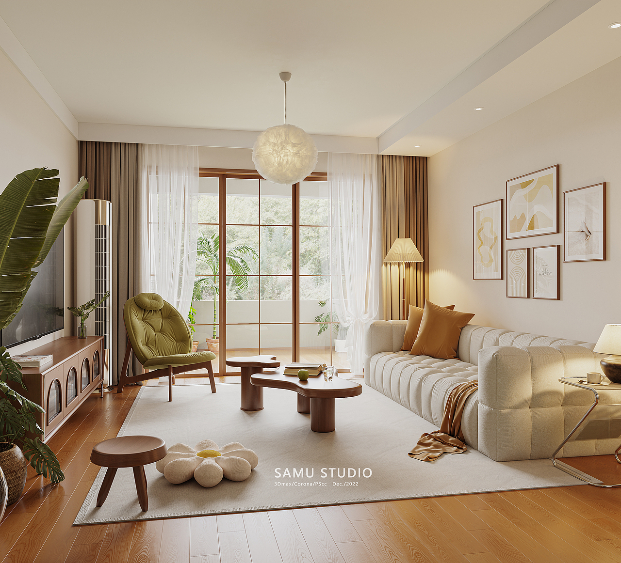 充满生活气息的家