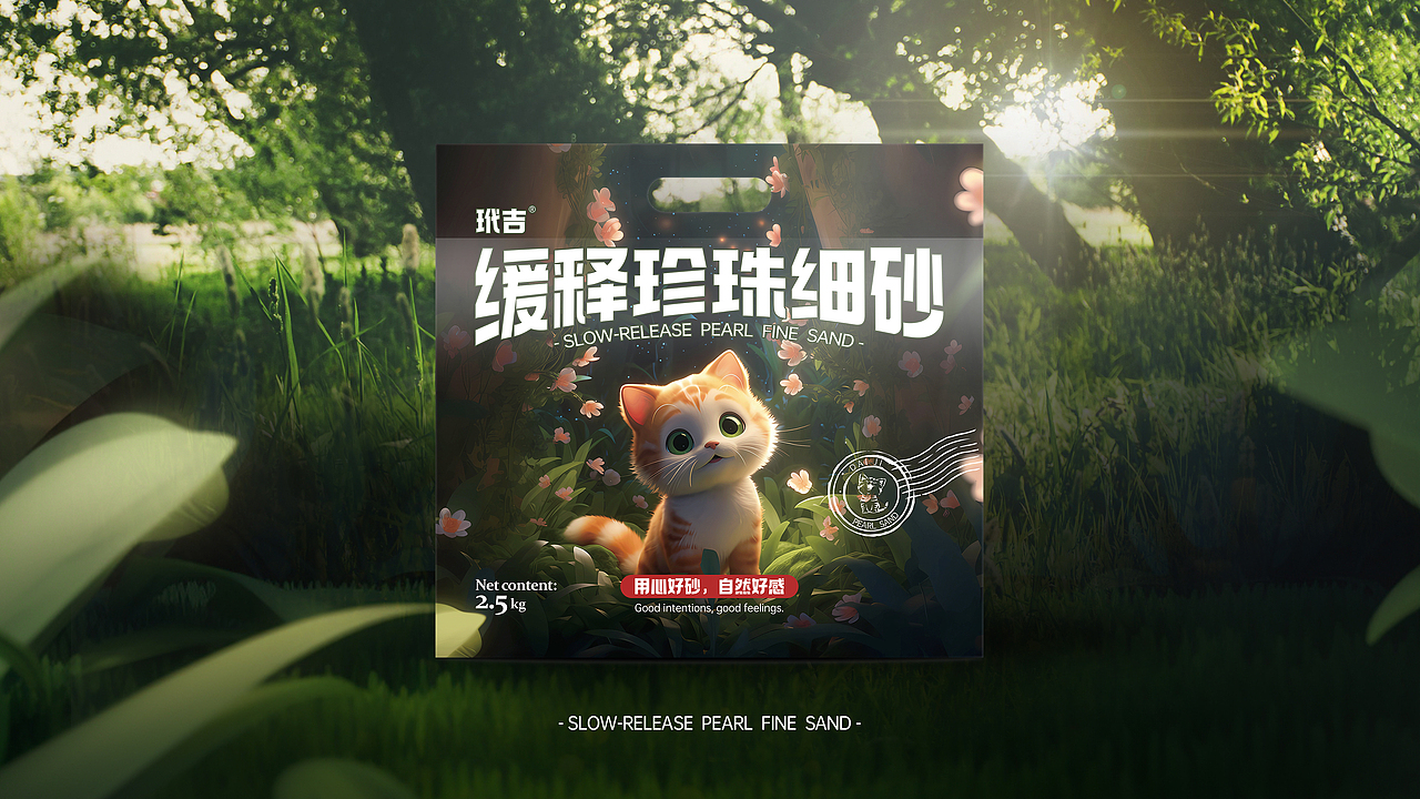 猫砂包装设计落选方案（图ZMzQ3MDgzNzA4） - 包装 - 站酷设计师浪浪韩原创素材 - 站酷ZCOOL