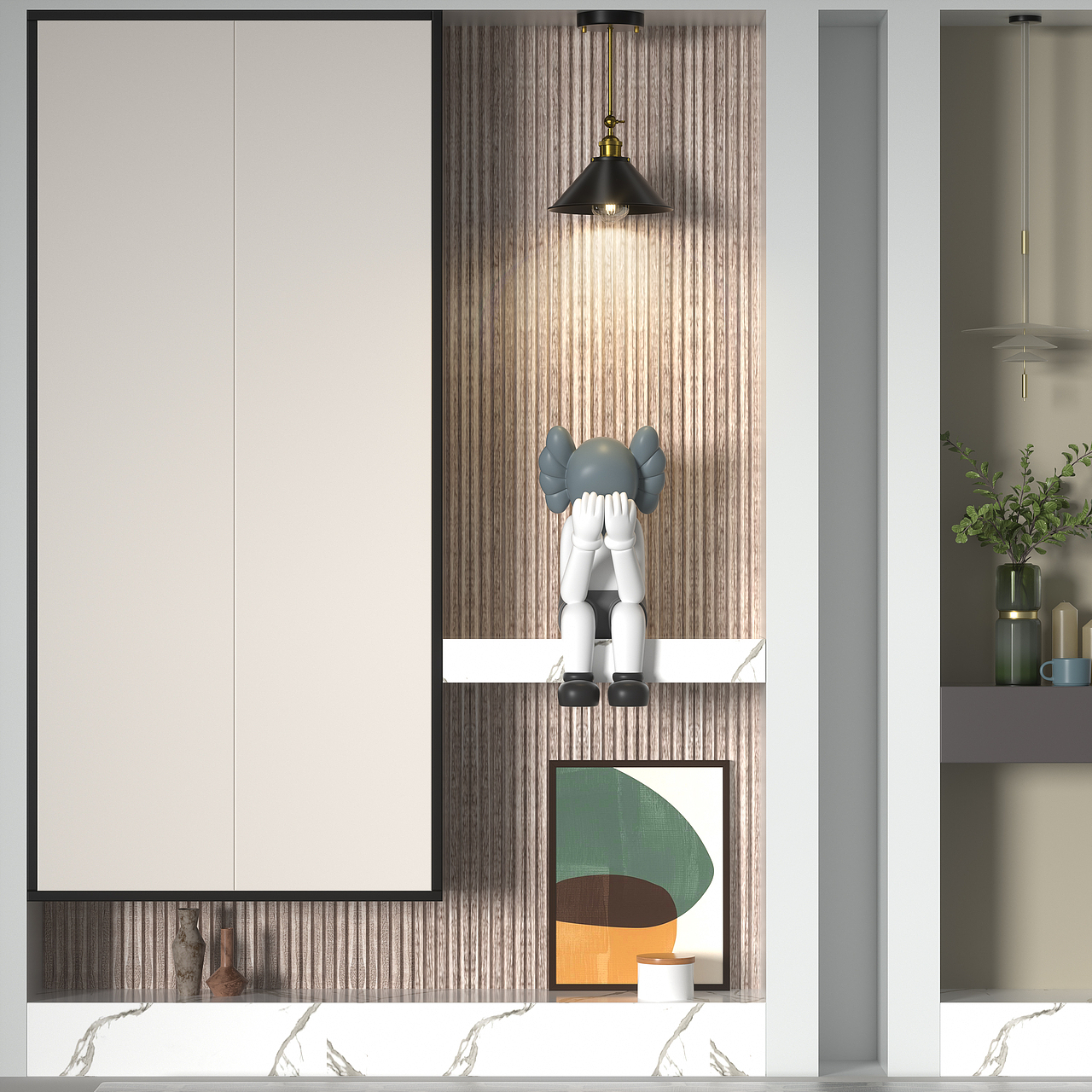 小壁灯场景渲染