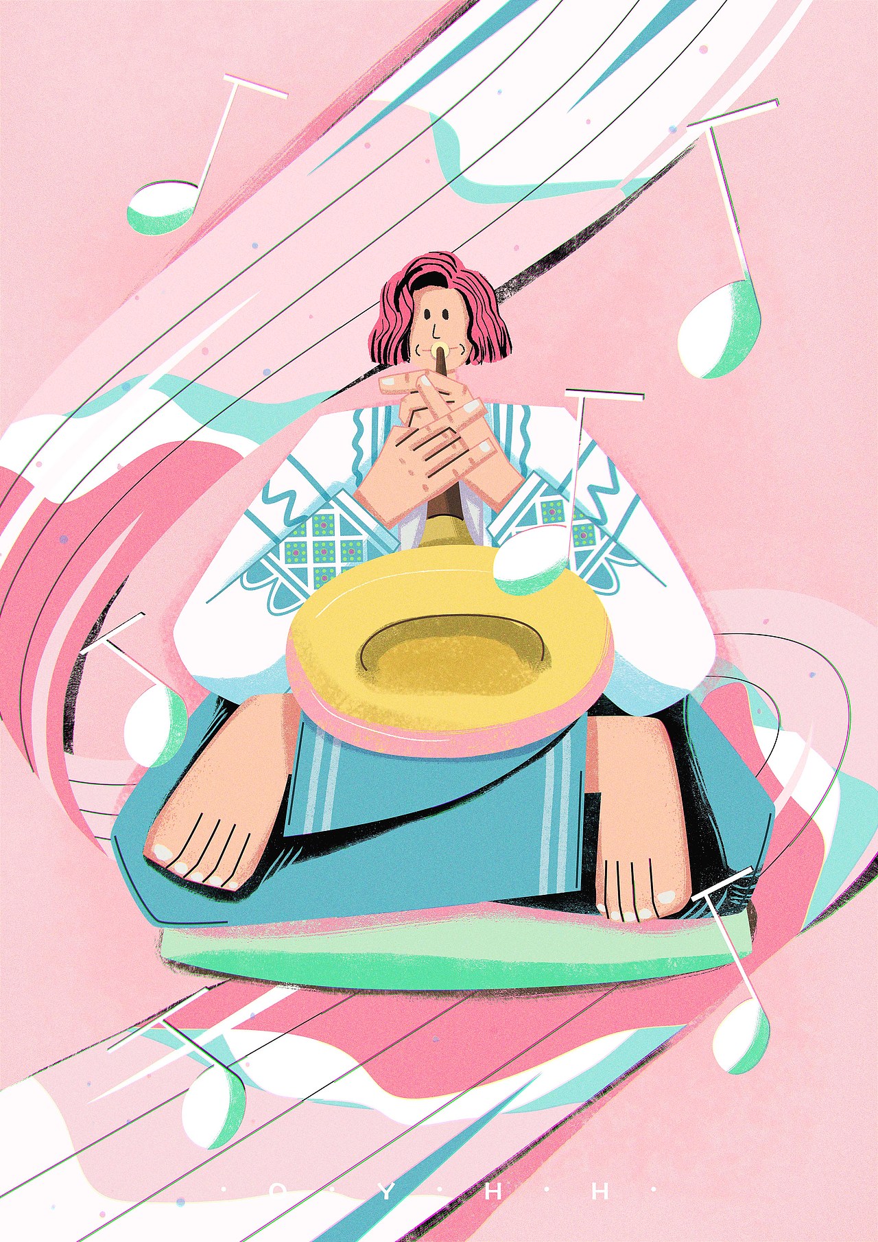 《乐器》系列小合集 原创插画 #创作加油站#（图ZMzExNzM5MzYw） - 创作习作 - 站酷设计师麻瓜啦MGL原创素材 - 站酷ZCOOL