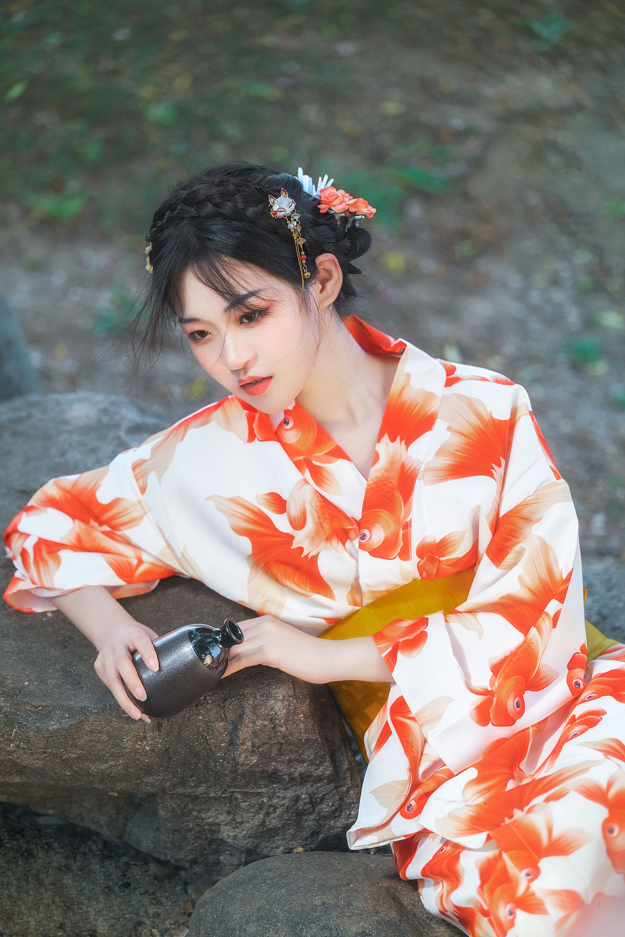 近水绿岸（图ZMzE1MTM3Mjg0） - 人像摄影 - 站酷设计师糊涂仙人LEO原创素材 - 站酷ZCOOL