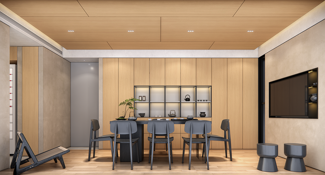茶室设计 | 陋室茗共享茶室（图ZMzU5NTY1MjUy） - 建筑设计 - 站酷设计师版筑之间BZD原创素材 - 站酷ZCOOL