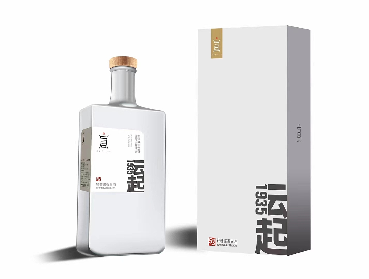 与同酱酒包装设计