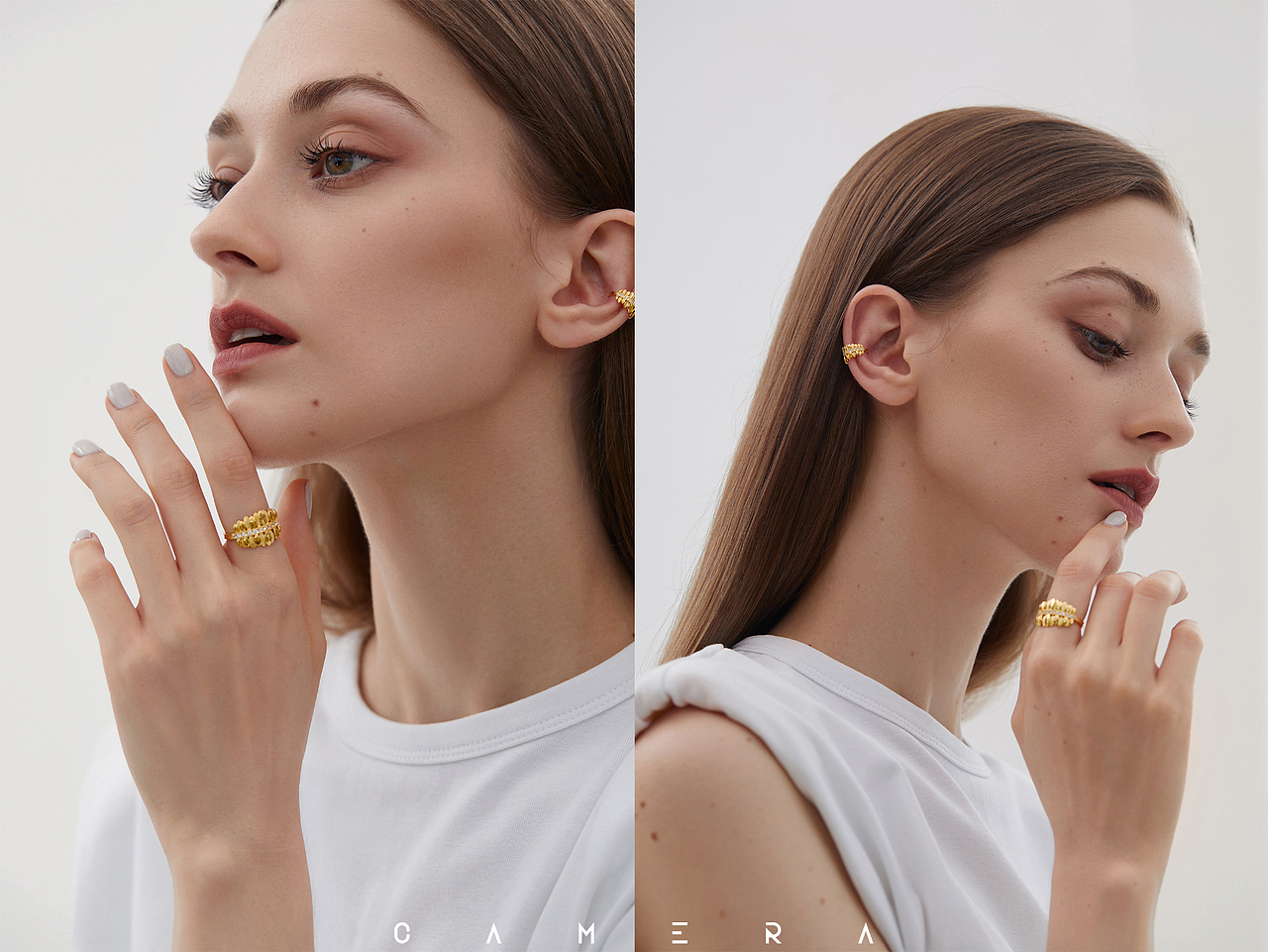 小众饰品设计/拼拍珠宝首饰模特图