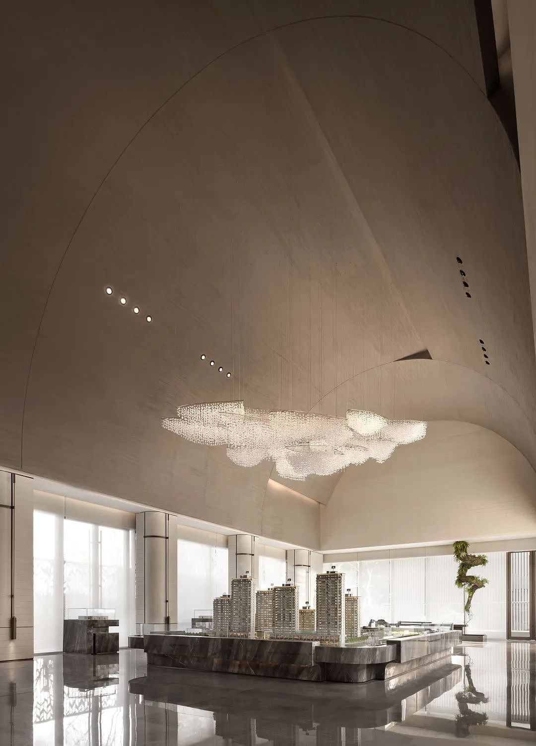 张力 ｜中信泰富济南九庐项目售楼处（图ZMzA1MDg3Mzky） - 商业空间设计 - 站酷设计师设计网平台原创素材 - 站酷ZCOOL