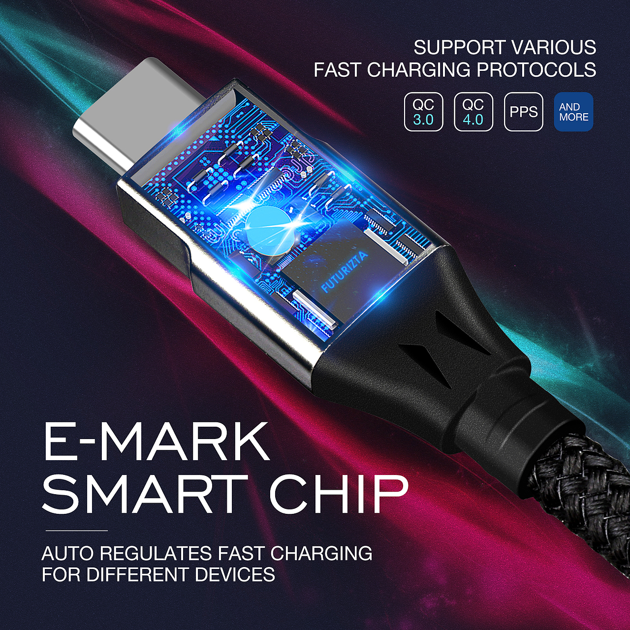 亚马逊电商 | 多功能5口数据线（图ZMzA0NTUzNjY0） - 电商 - 站酷设计师HuangGX原创素材 - 站酷ZCOOL