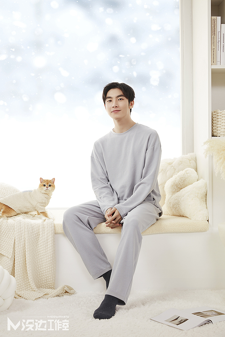 家居服摄影|海澜之家秋冬KV拍摄